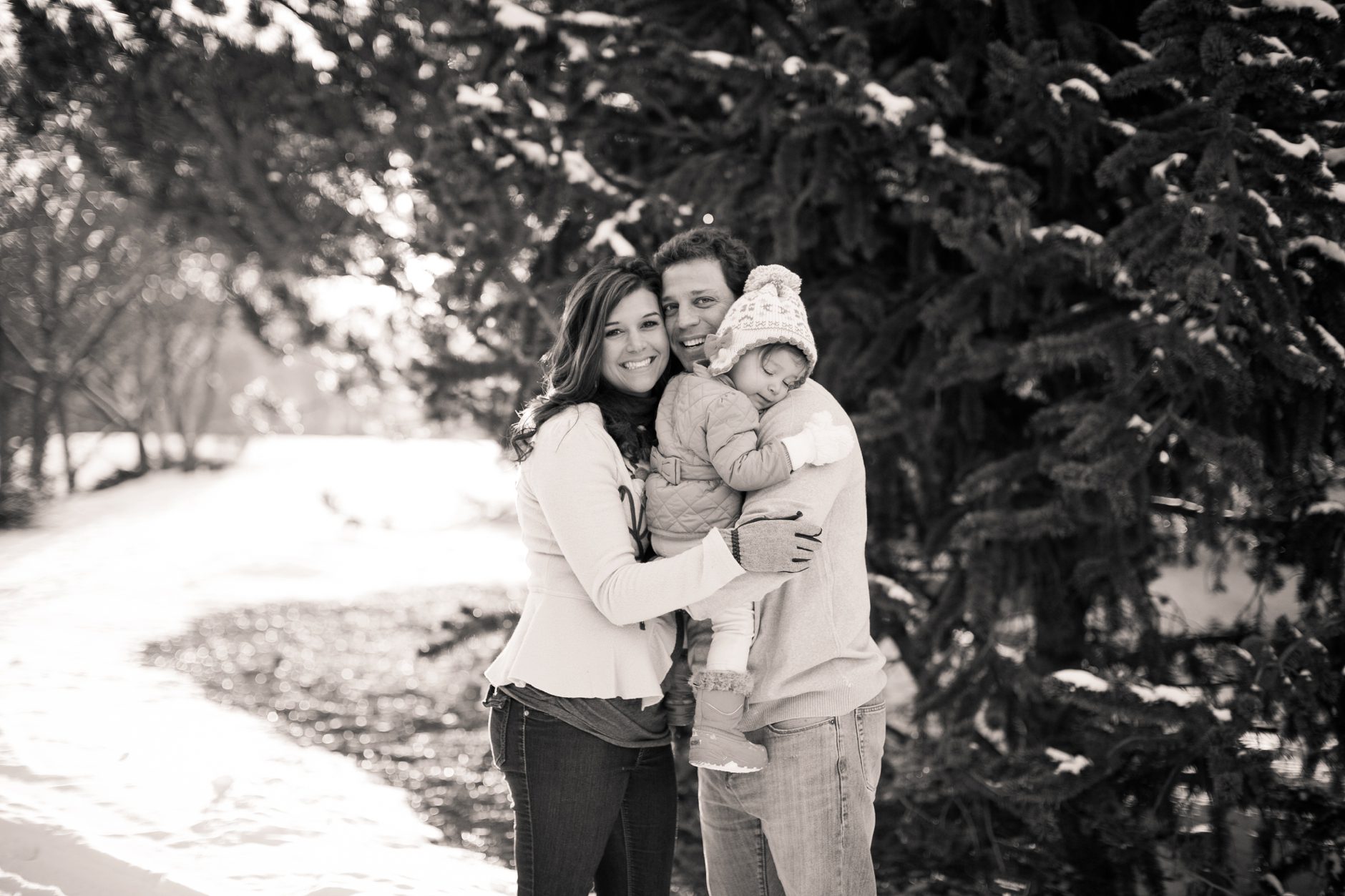 Wintery Christmas Family Pictures Littleton Colorado_0010
