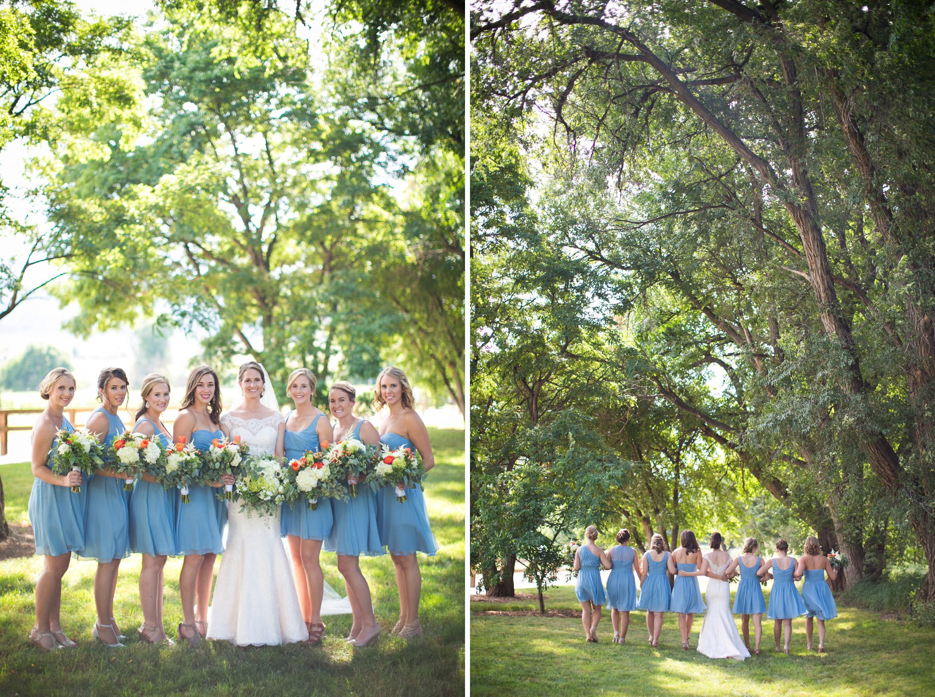 Denver Botanic Gardens at Chatfield Romantic wedding