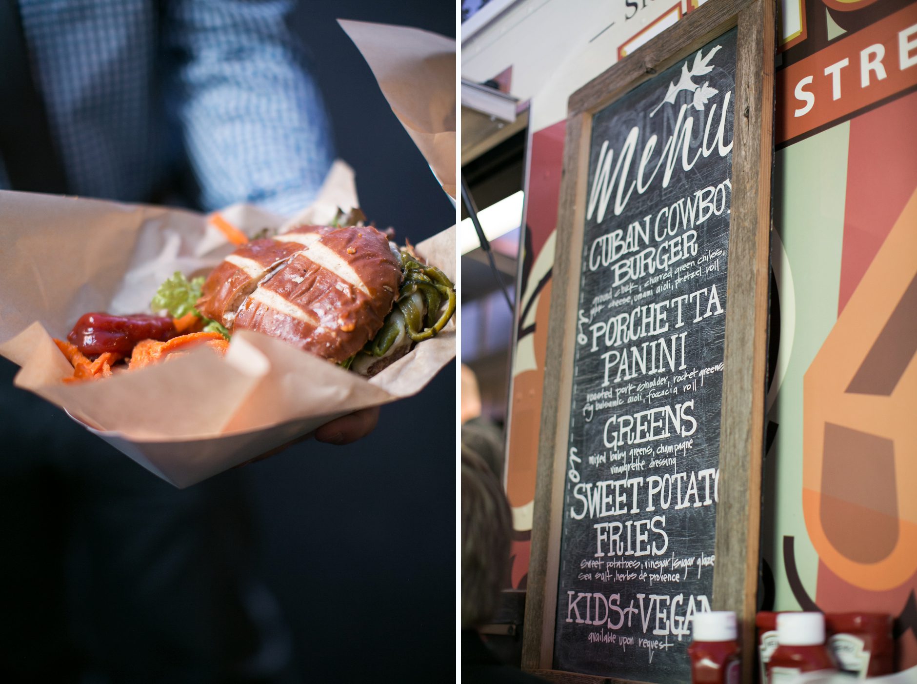 Epicurean Group food Truck Wedding Catering, Photographed by Amy Caroline Photography