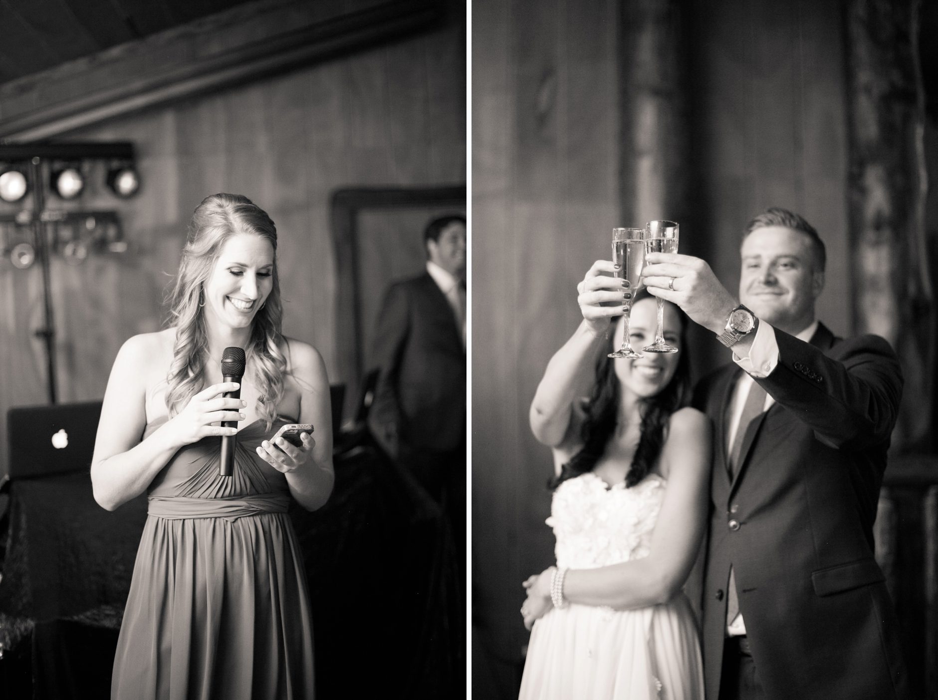 Spruce Mountain Ranch Wedding Reception Toasts, Colorado Wedding Photographers
