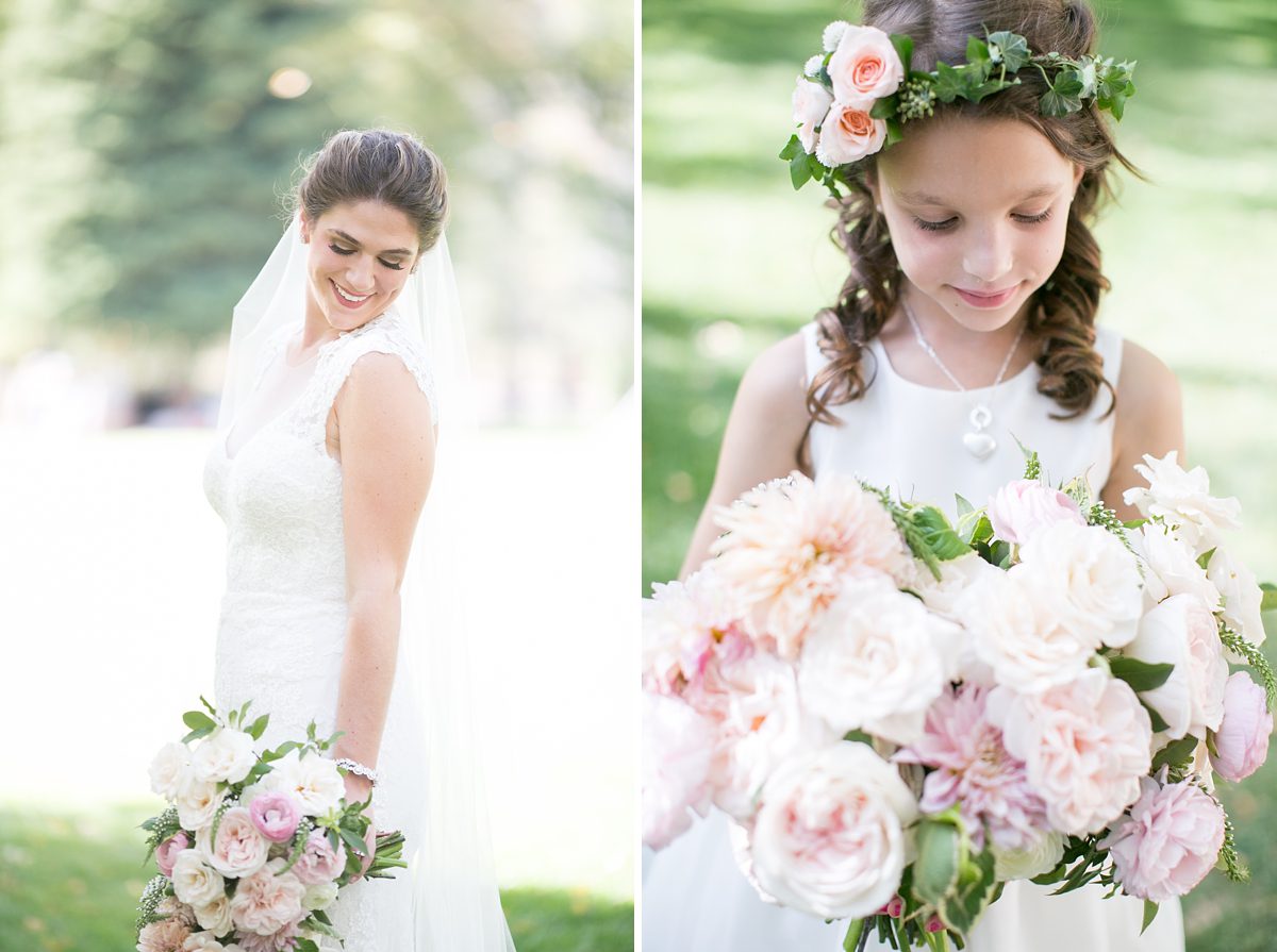 Beautiful backyard wedding at Riverbend Lyons Farmette, by Amy Caroline Photography