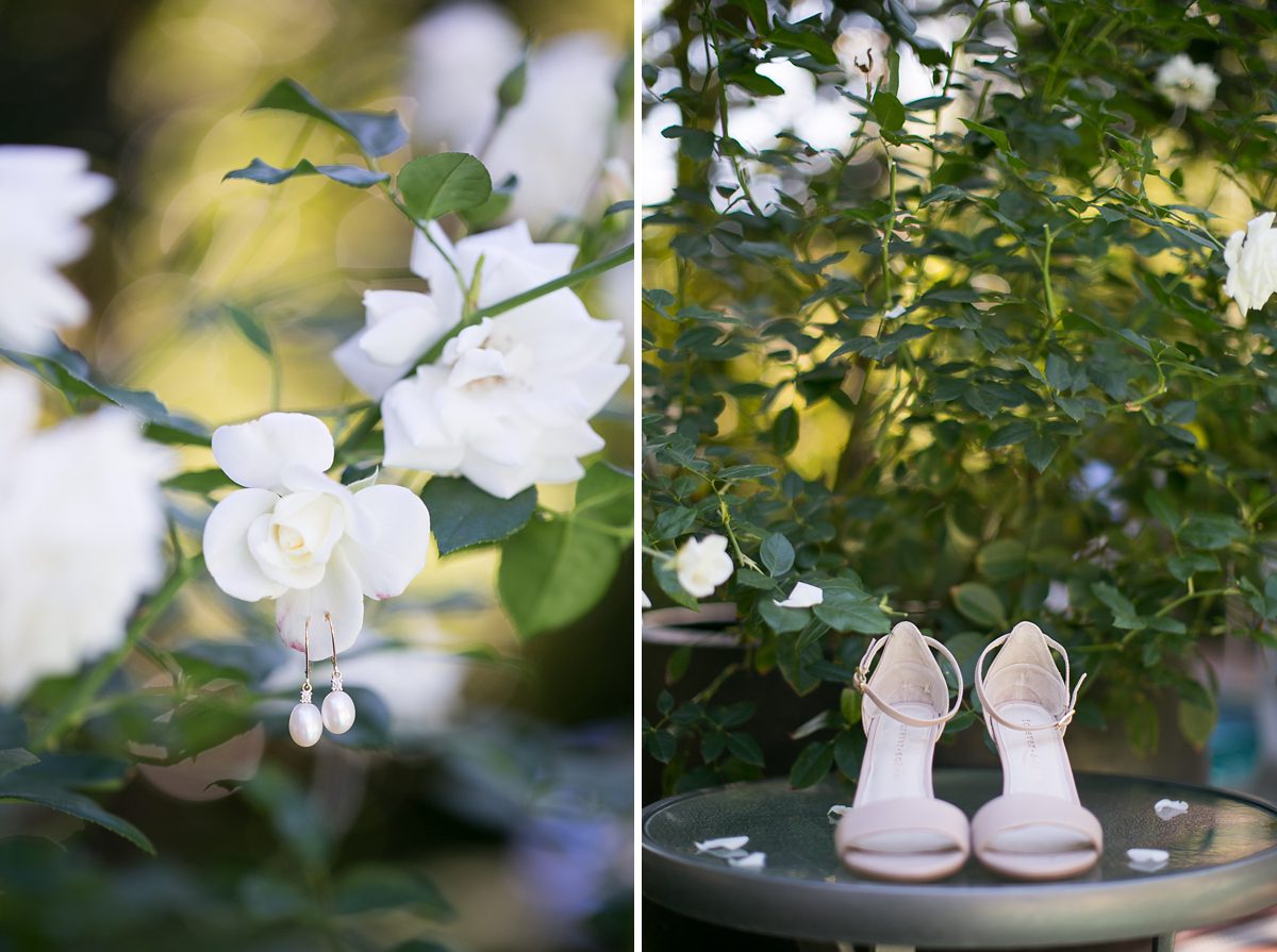 Bride getting ready at the Gaige House Glenn Ellen CA, Sonoma Wedding Photographers, Amy Caroline Photography