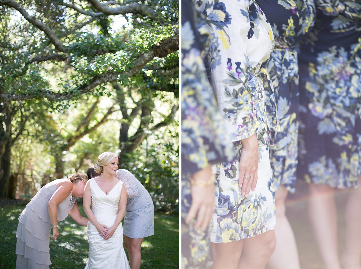 The Gaige House Glenn Ellen CA bride getting ready and her bridesmaids, Amy Caroline Photography
