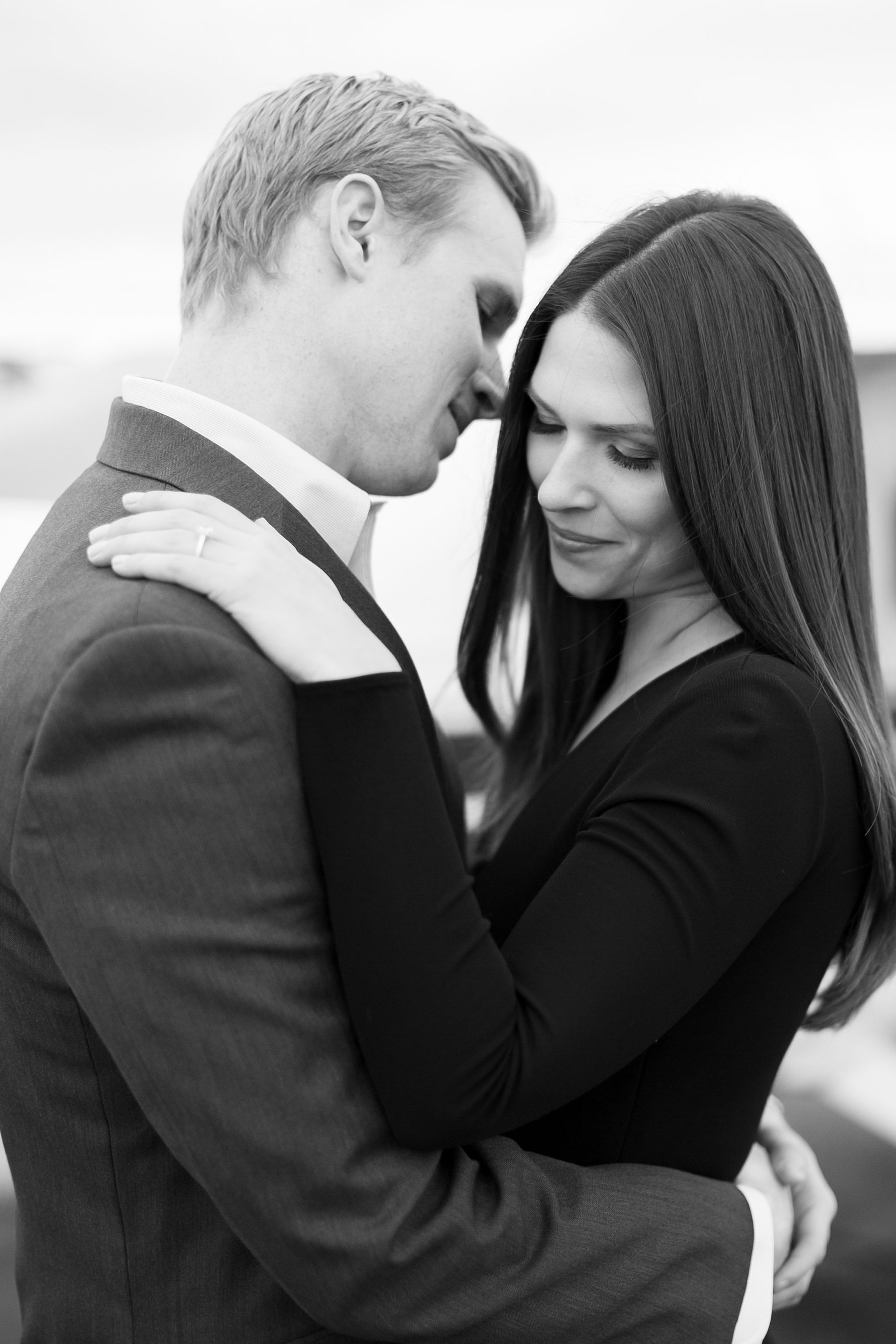 Classy Flying Denver Engagement Pictures at Centennial Airport, Amy Caroline Photography