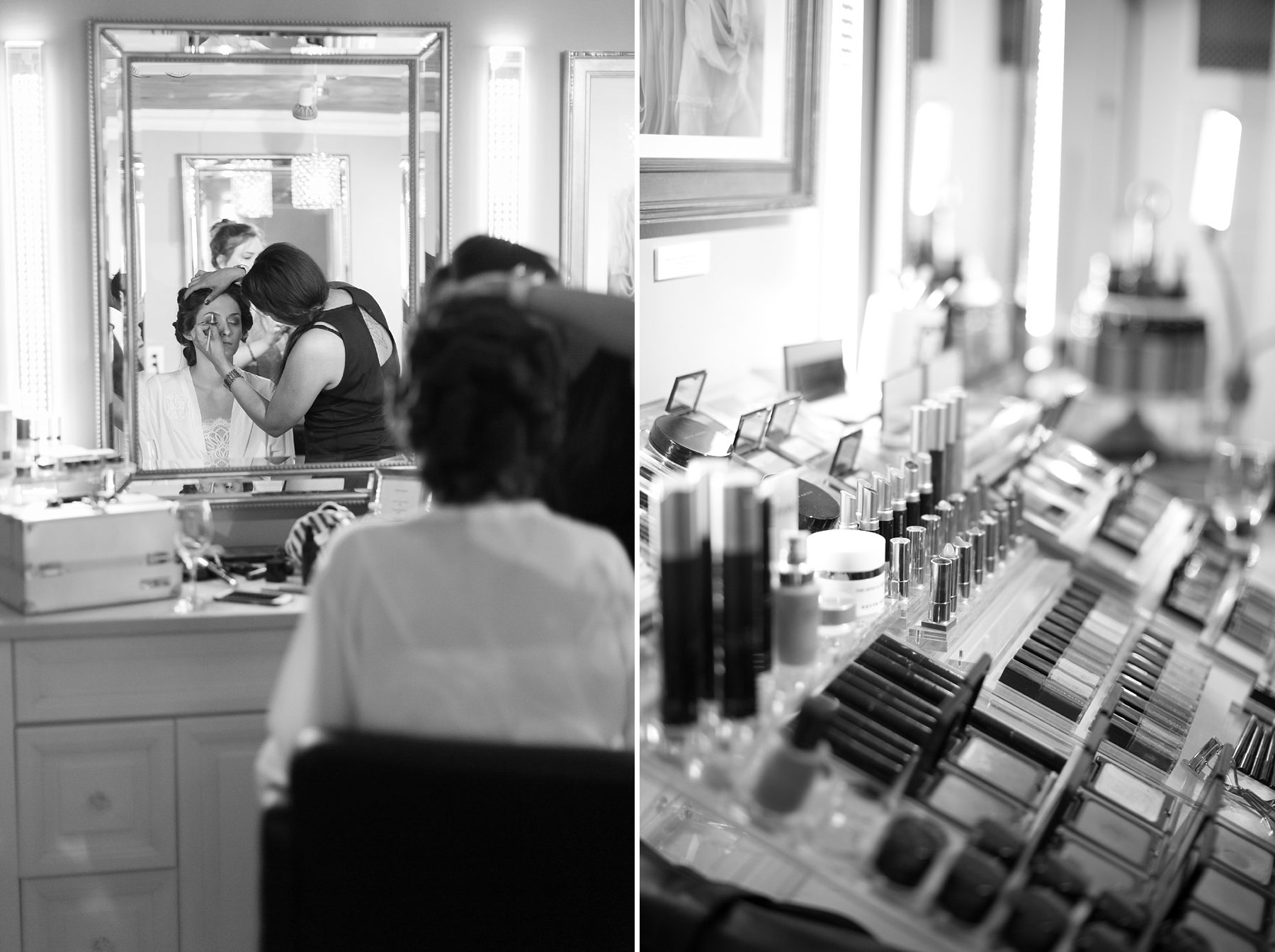 Bride Getting Ready at L Style Bar on Larimer, L Style Bar Bride, Denver Wedding Photographer, Amy Caroline Photography