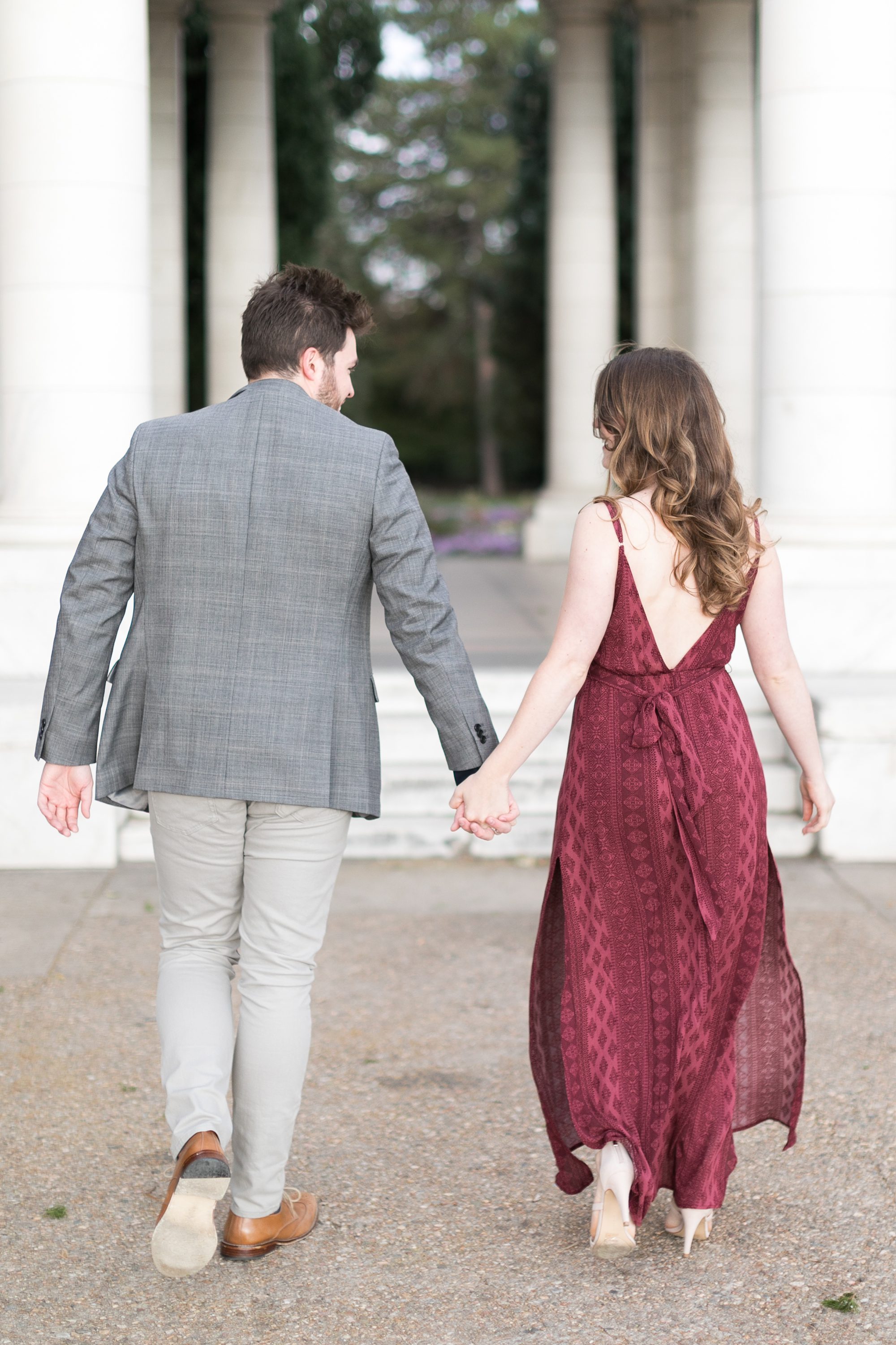 Romantic Summer Cheesman Park Denver Engagement Pictures, Amy Caroline Photography 