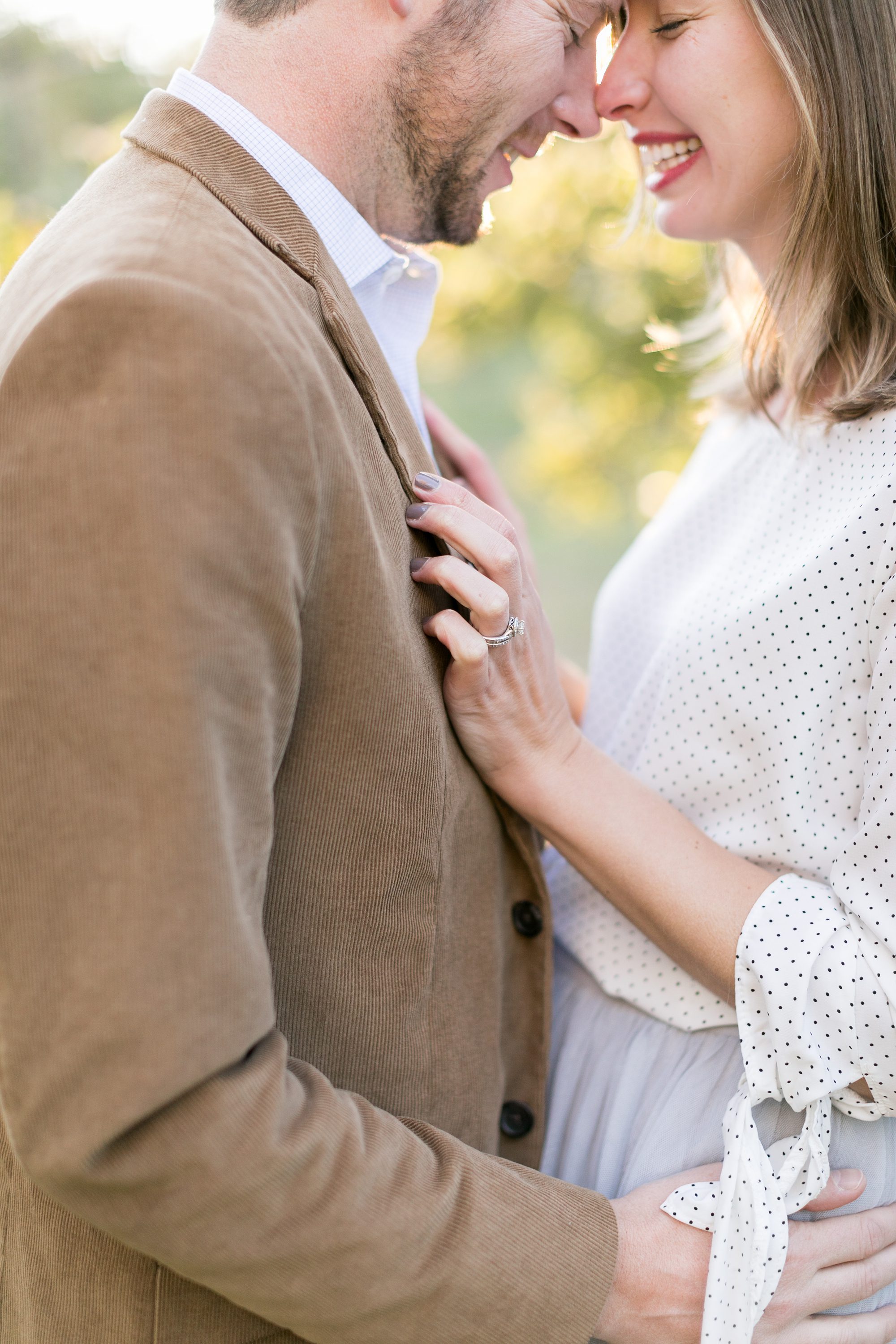 Fall Apple Picking Picnic Engagement Pictures in Portland Maine, Maine Wedding Photographers, Amy Caroline Photography