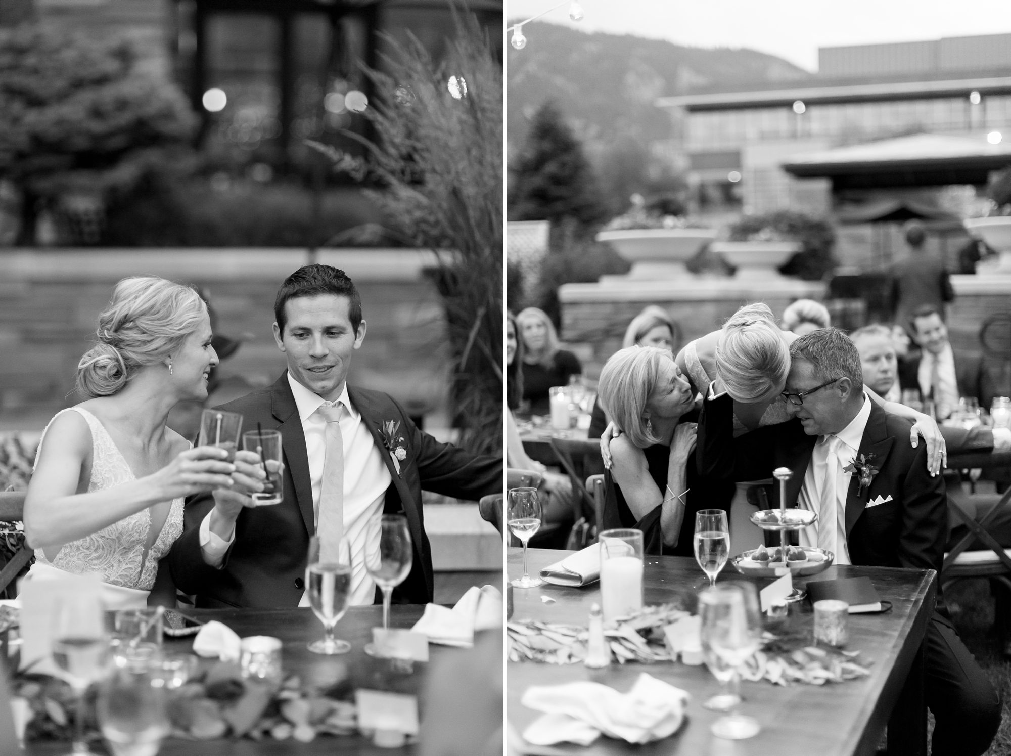 Outdoor Wedding Reception at the Saint Julien in Boulder Colorado, Amy Caroline Photography 