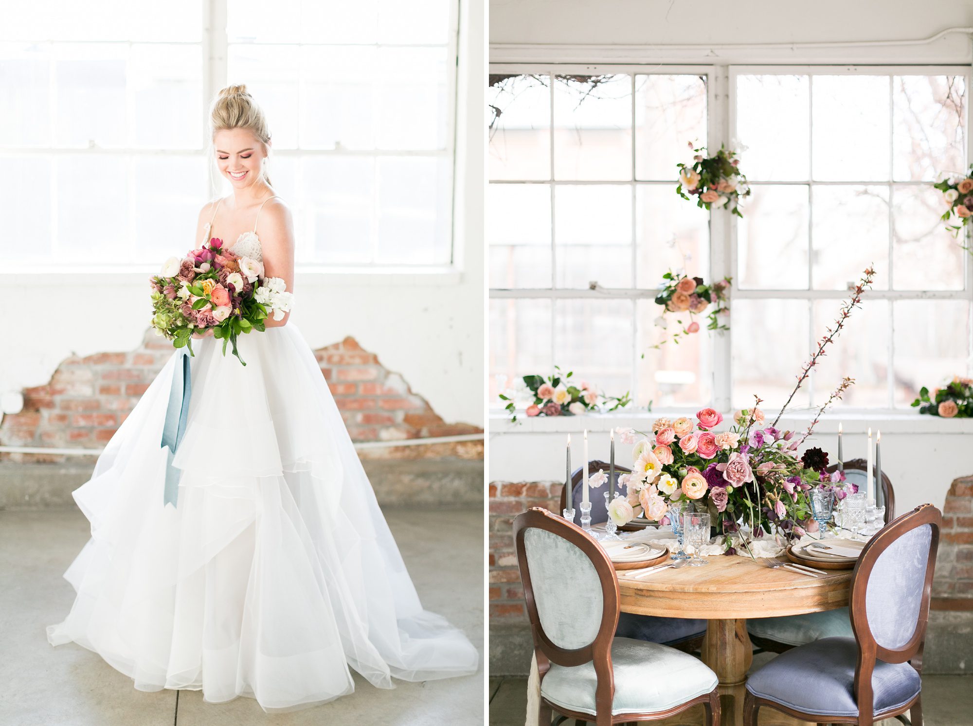 Soft Blue Whimsical Denver Blanc Wedding Inspiration, Amy Caroline Photography 