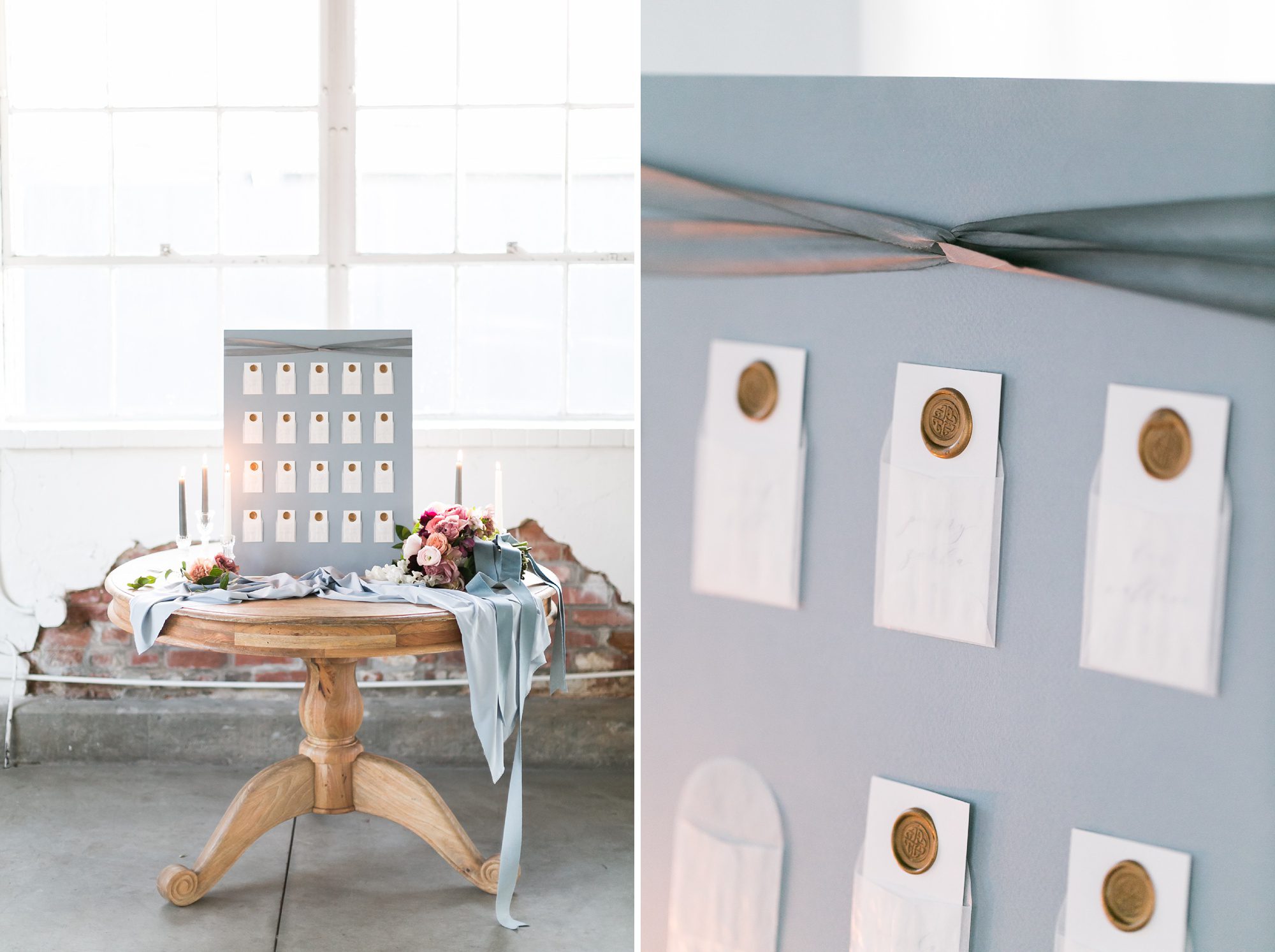 Wedding Wax Seal Place Cards, Blanc Denver Wedding, Amy Caroline Photography 