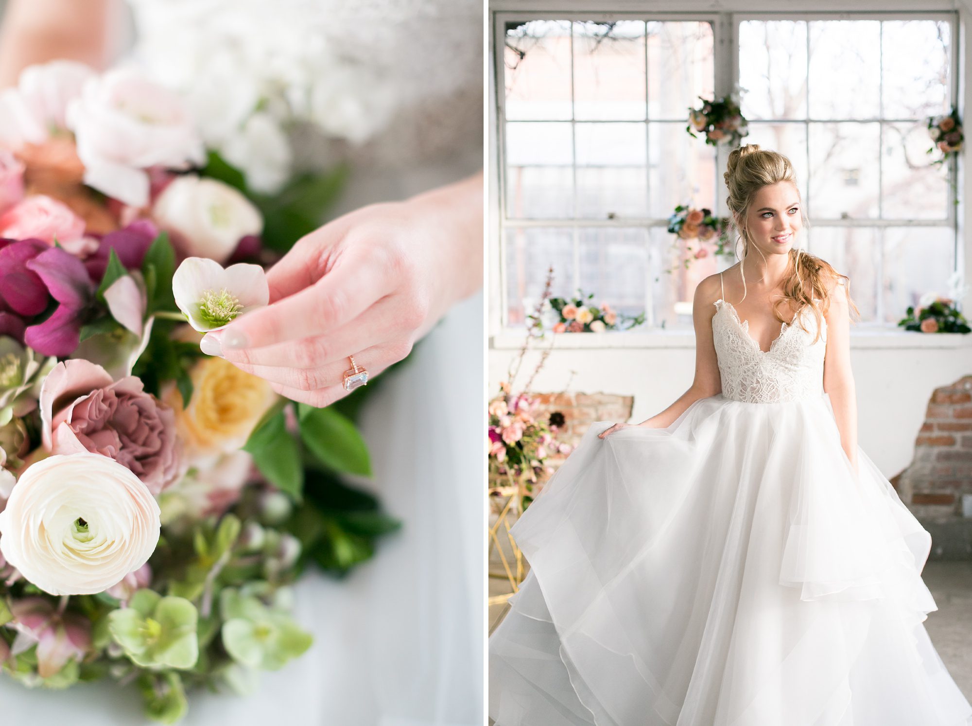 Soft Blue Whimsical Denver Blanc Wedding Inspiration, Amy Caroline Photography 