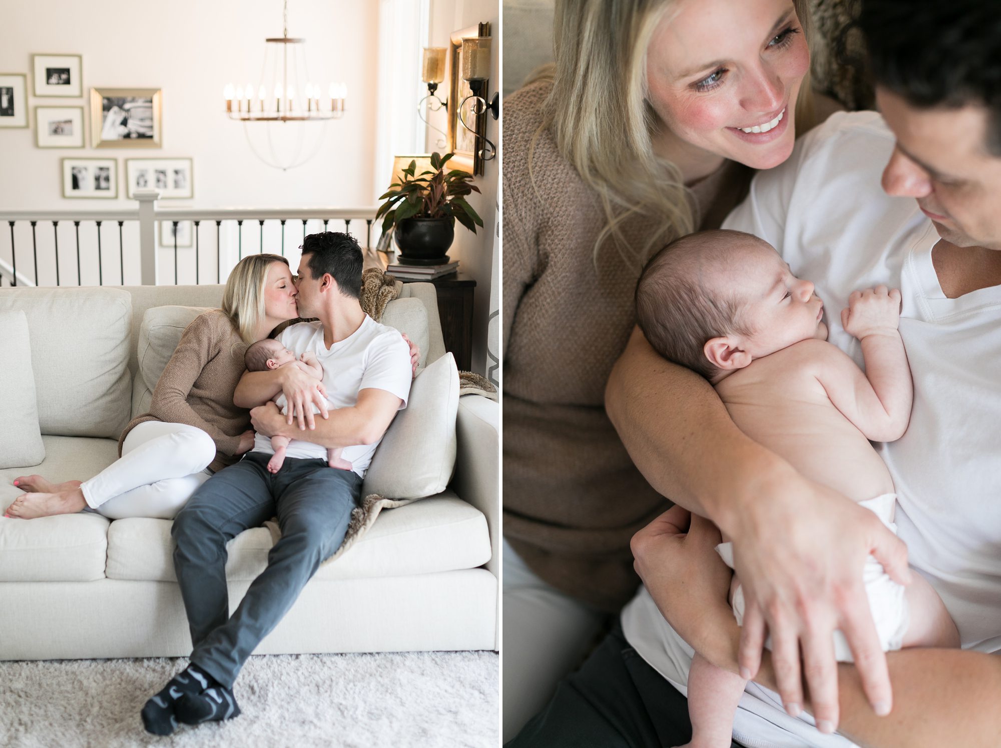 Natural and relaxed Denver Home Newborn Photo Session, Amy Caroline Photography