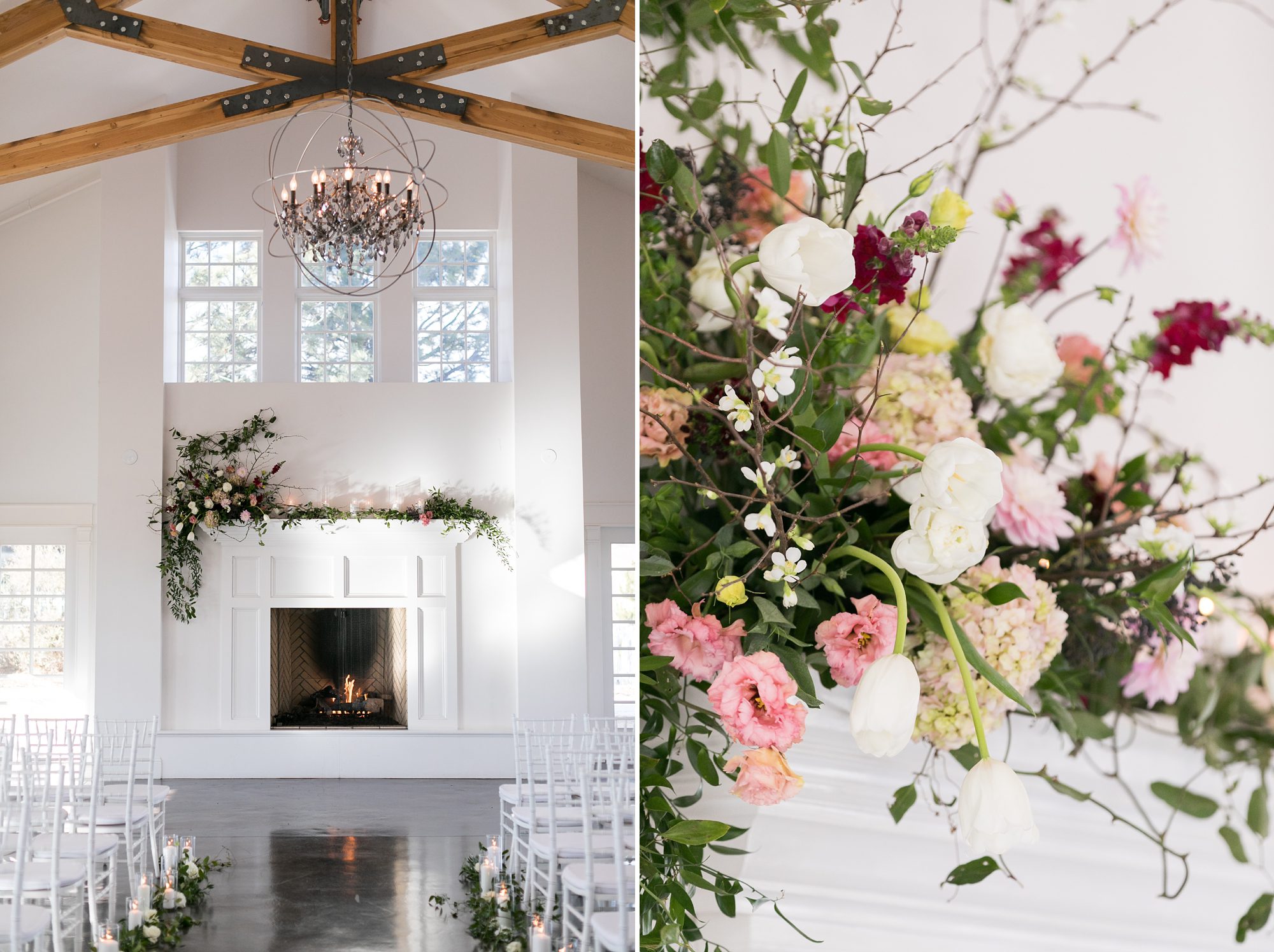 Winter Indoor Wedding at The Manor House Colorado, Denver Wedding Photographers, Amy Caroline Photography 