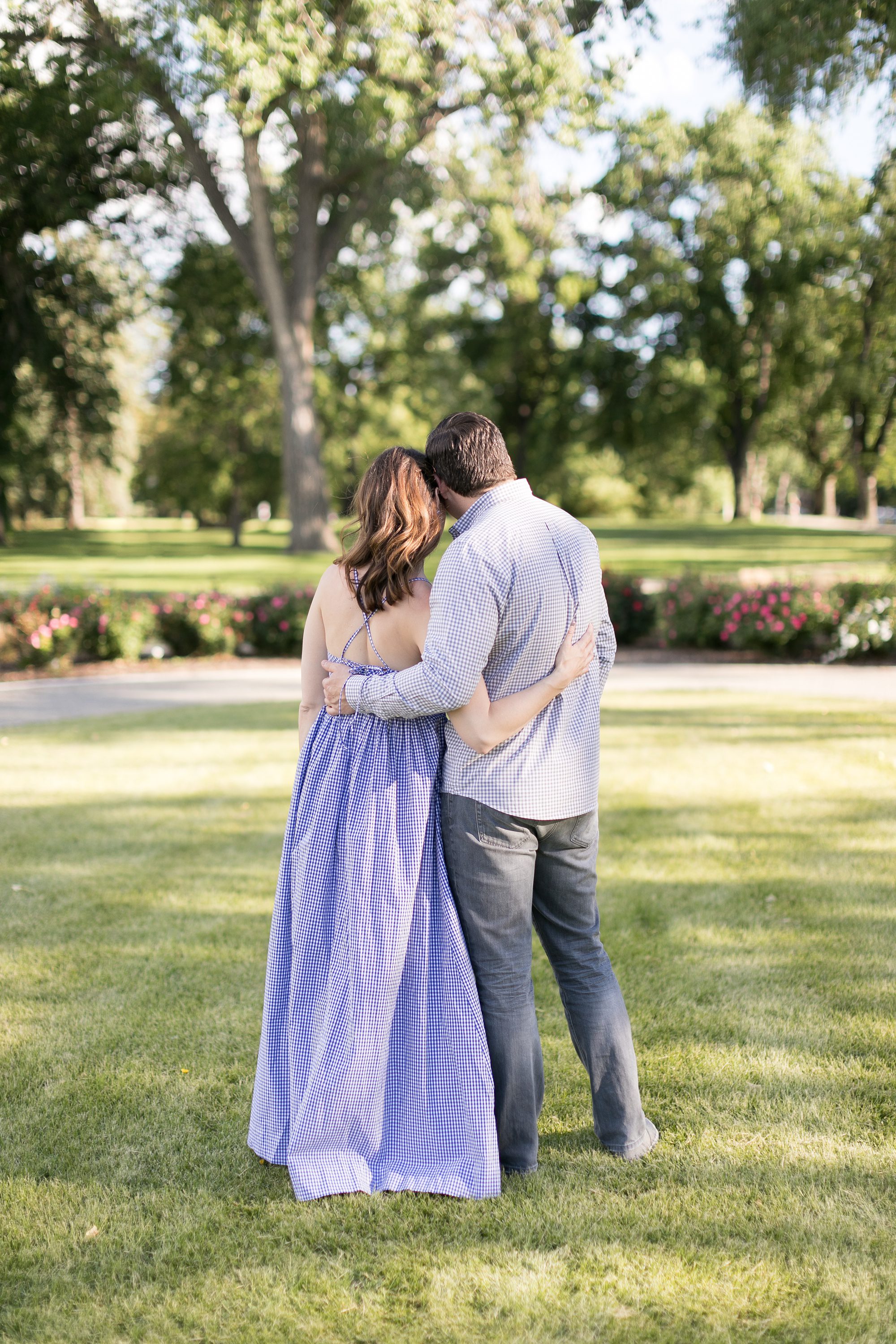 Classic Summer Denver Washington and Cheesman Park Engagement Pictures, Amy Caroline Photography