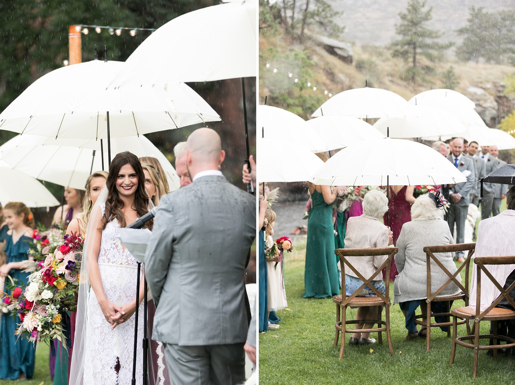 Outdoor Fall Ceremony, Riverbend Lyons Colorado Wedding Photographers, Amy Caroline Photography 