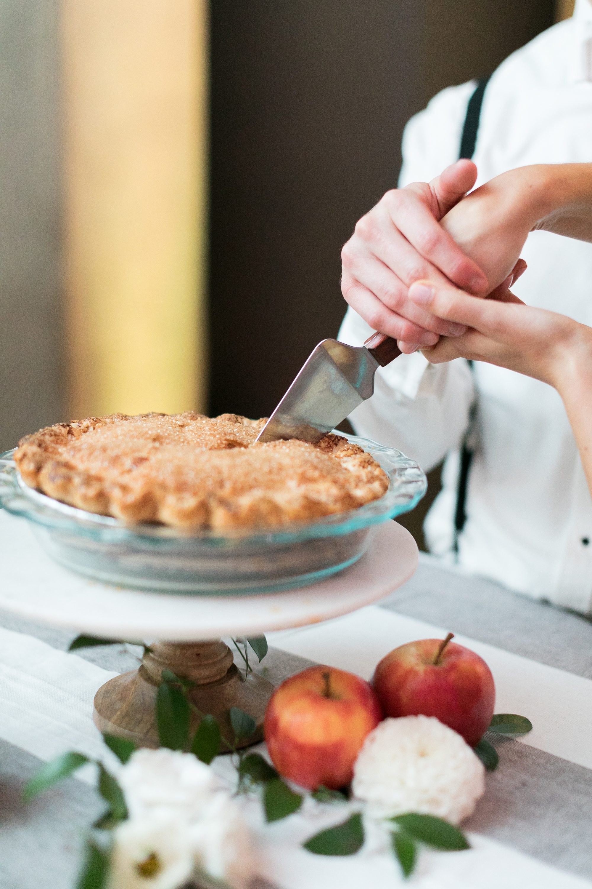 Pie instead of Cake at a Wedding, Denver Wedding, Amy Caroline Photography 