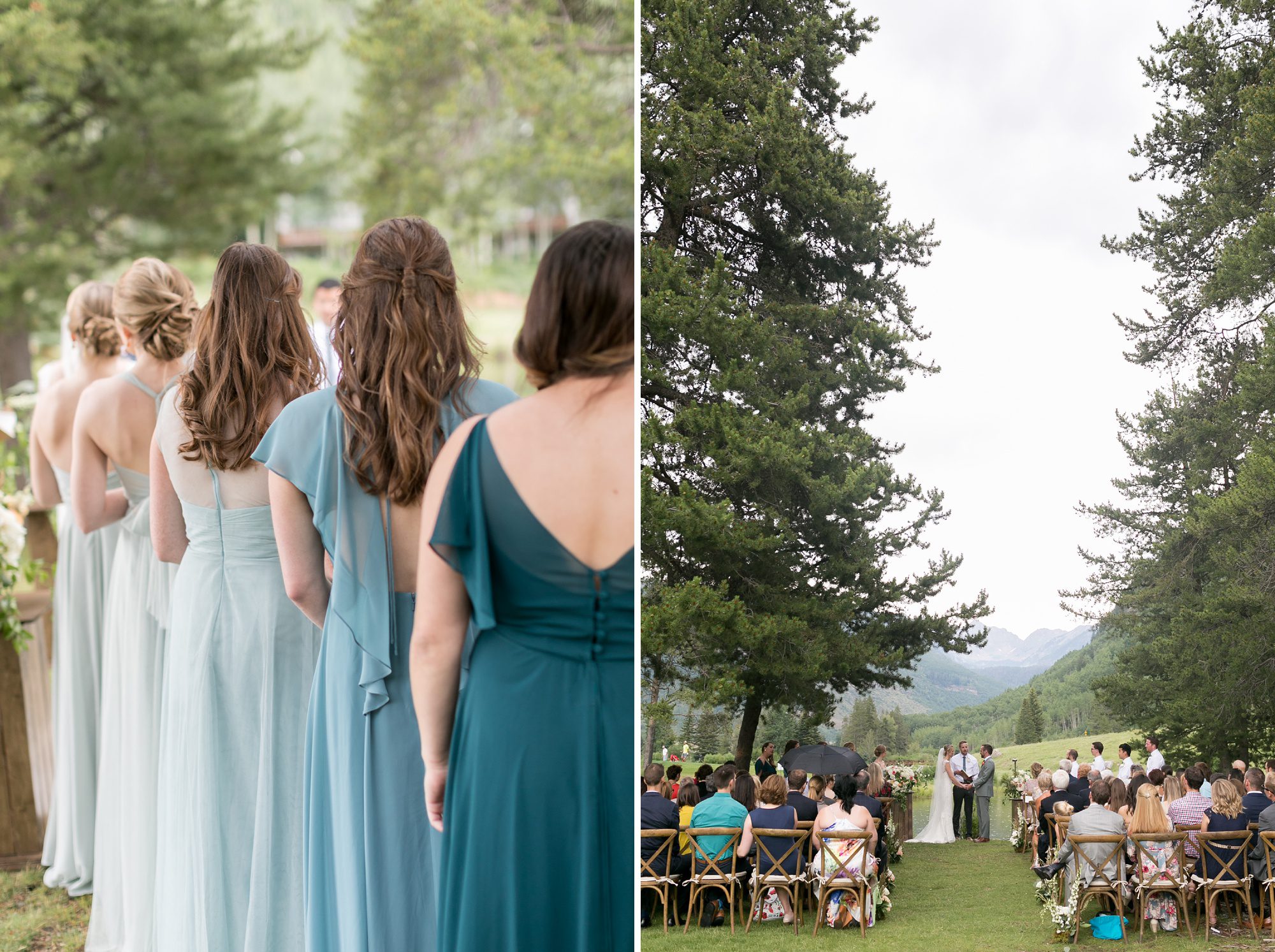 Wedding Ceremony Vail Golf Club, Romantic Vail Golf Club Wedding, Amy Caroline Photography 