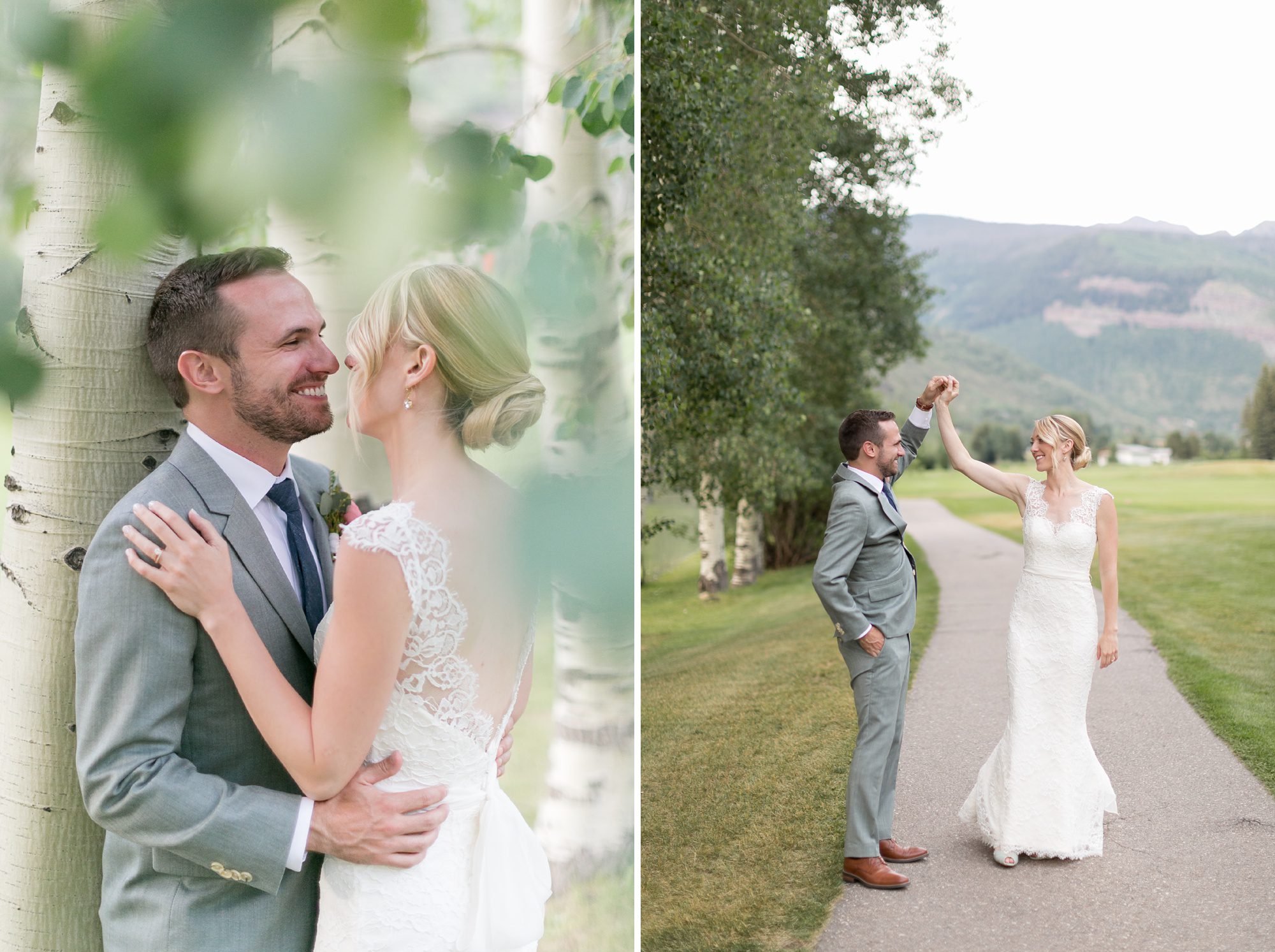 Bride and Groom, Vail Colorado Wedding, Colorado Wedding Photographers, Amy Caroline Photography 