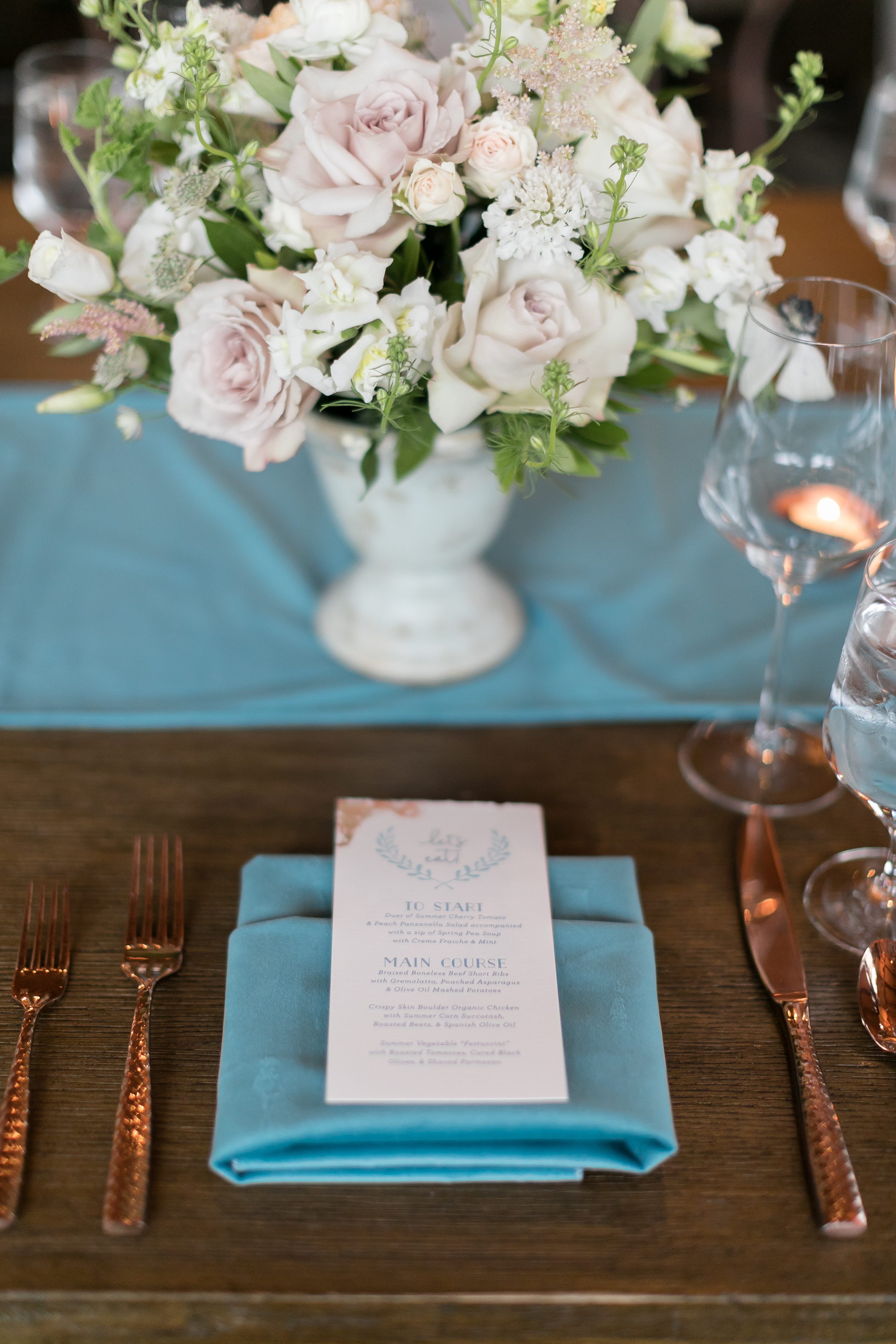 Plum Sage Flowers at an Aspen Colorado Wedding. Amy Caroline Photography.