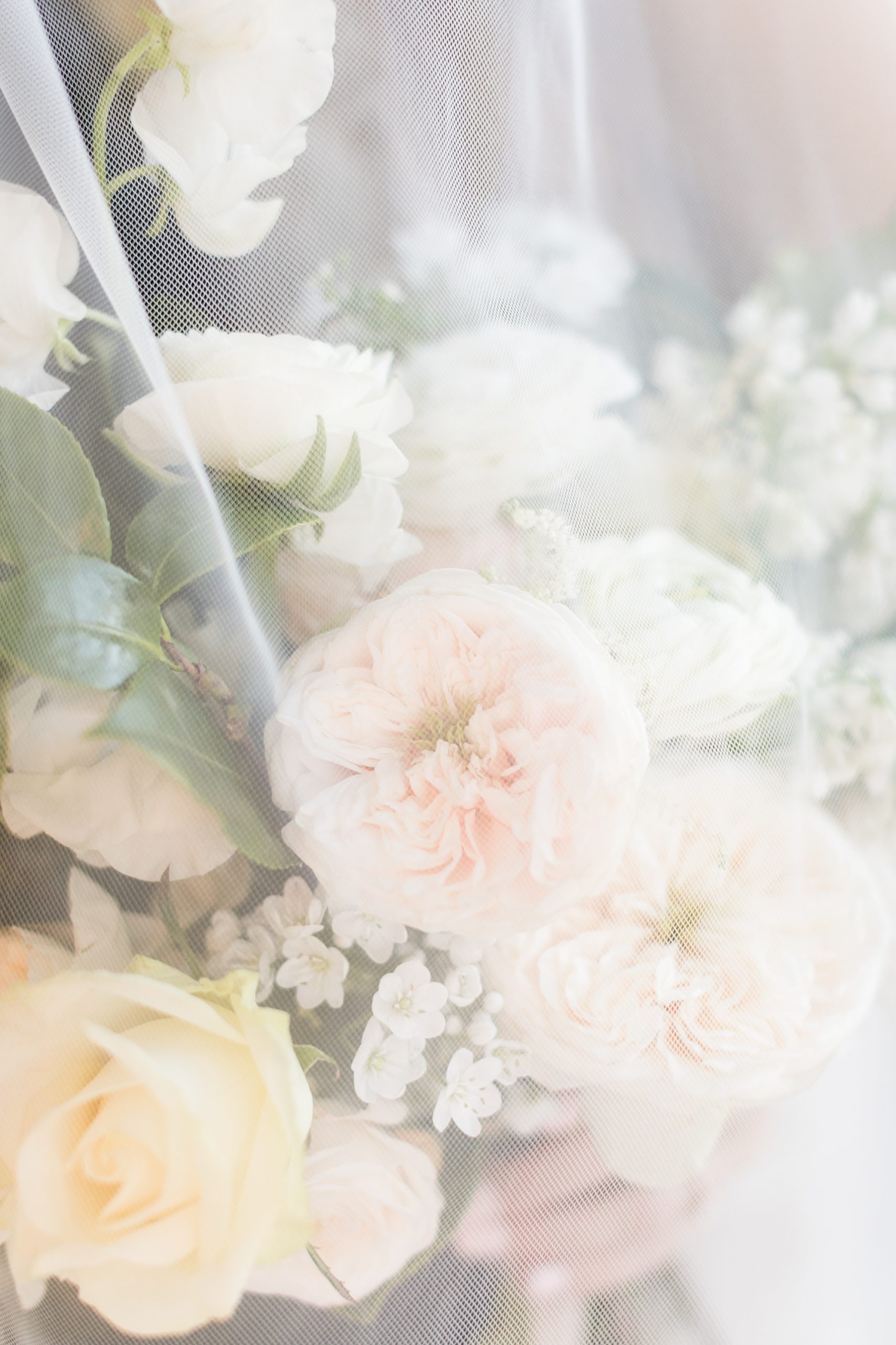 All white wedding bouquet. Santa Barbara Wedding Photographer, Amy Caroline Photography.