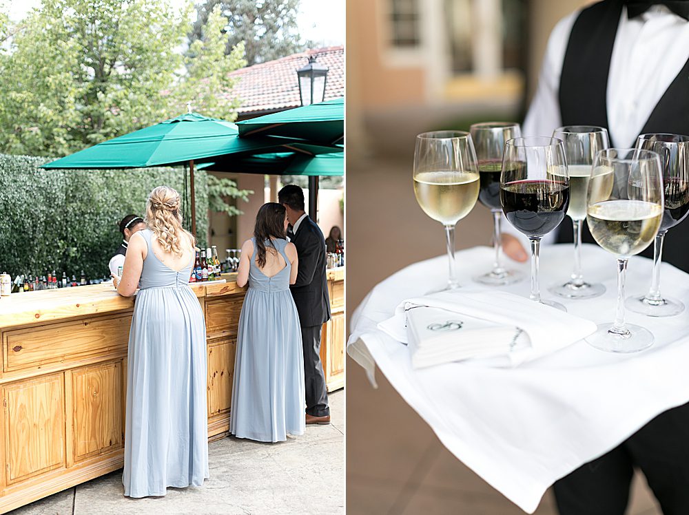 Cocktail Hour at the Broadmoor Hotel, Elegant Italian Inspired Wedding at the Broadmoor Hotel, Amy Caroline Photography